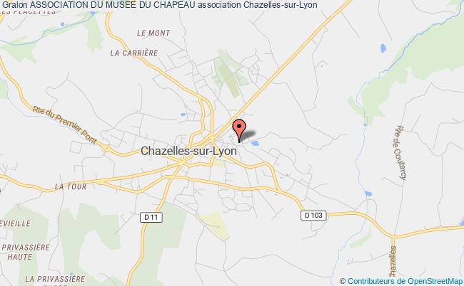 plan association Association Du Musee Du Chapeau Chazelles-sur-Lyon