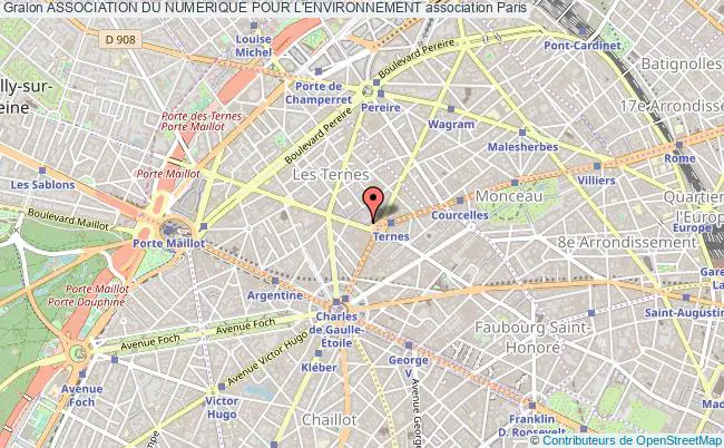 plan association Association Du Numerique Pour L'environnement Paris