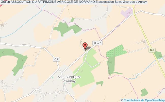 plan association Association Du Patrimoine Agricole De Normandie Saint-Georges-d'Aunay