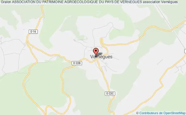 plan association Association Du Patrimoine Agroecologique Du Pays De Vernegues Vernègues