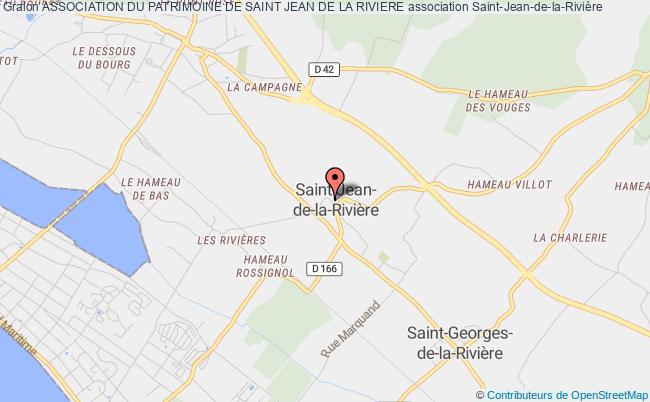 plan association Association Du Patrimoine De Saint Jean De La Riviere Saint-Jean-de-la-Rivière