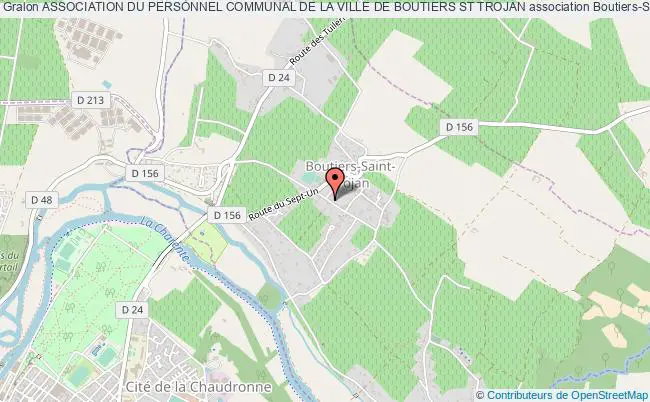plan association Association Du Personnel Communal De La Ville De Boutiers St Trojan Boutiers-Saint-Trojan