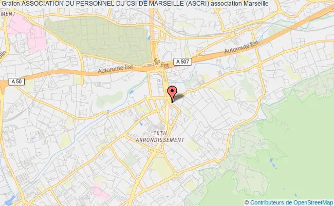plan association Association Du Personnel Du Csi De Marseille (ascri) Marseille