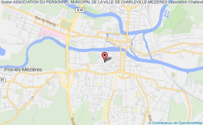 plan association Association Du Personnel Municipal De La Ville De Charleville-mezieres Charleville-Mézières