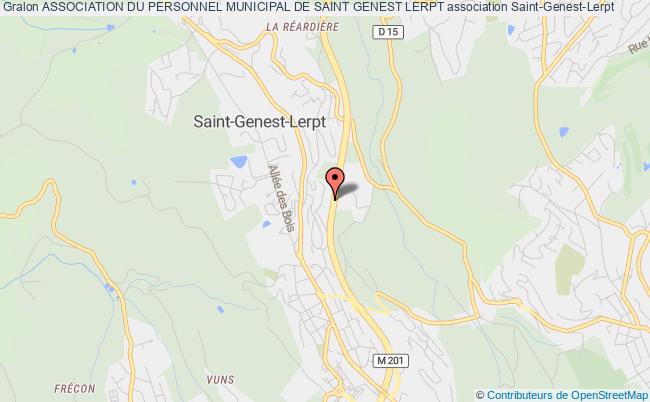 plan association Association Du Personnel Municipal De Saint Genest Lerpt Saint-Genest-Lerpt