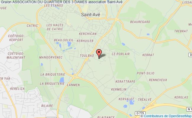 plan association Association Du Quartier Des 3 Dames Saint-Avé