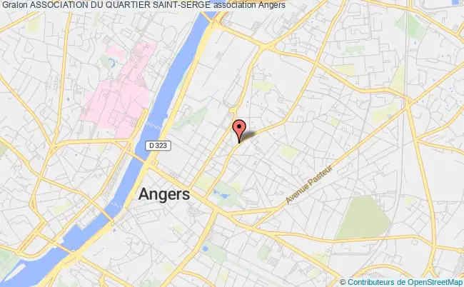 plan association Association Du Quartier Saint-serge Angers