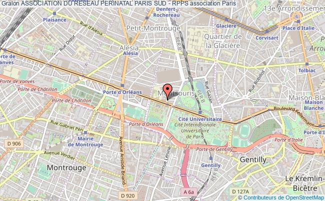 plan association Association Du Reseau Perinatal Paris Sud - Rpps Paris