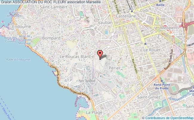 plan association Association Du Roc Fleuri Marseille 8