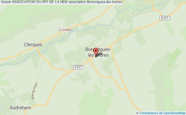plan association Association Du Rpi De La Hem Bonningues-lès-Ardres
