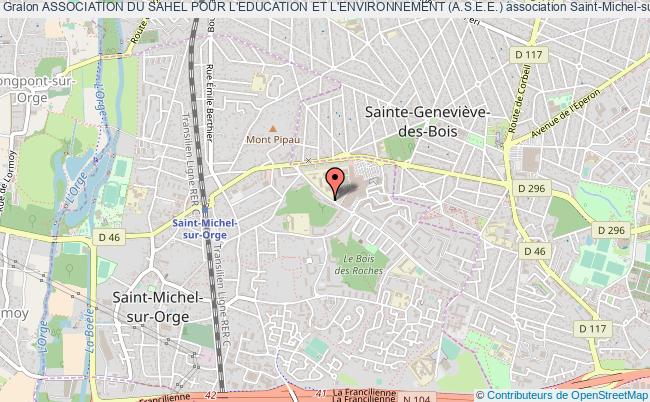 plan association Association Du Sahel Pour L'education Et L'environnement (a.s.e.e.) Saint-Michel-sur-Orge
