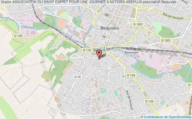 plan association Association Du Saint Esprit Pour Une Journee A Asterix Asepuja Beauvais