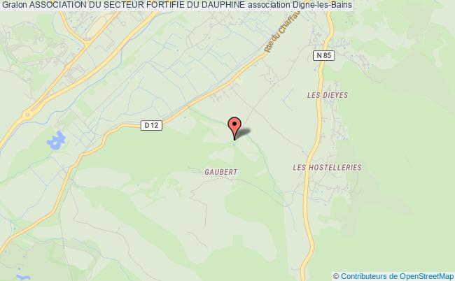 plan association Association Du Secteur Fortifie Du Dauphine 