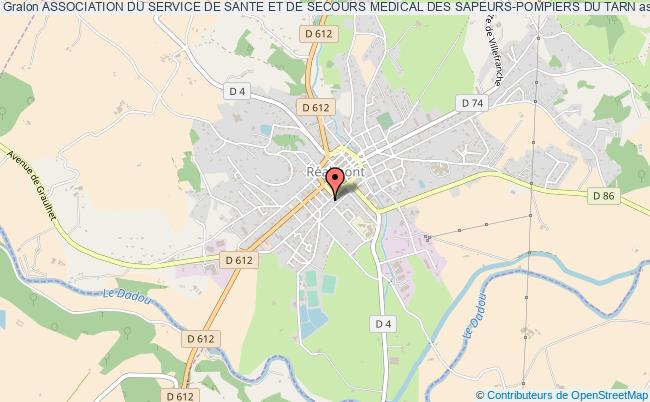 ASSOCIATION DU SERVICE DE SANTE ET DE SECOURS MEDICAL DES SAPEURS-POMPIERS DU TARN