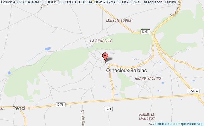 ASSOCIATION DU SOU DES ECOLES DE BALBINS-ORNACIEUX-PENOL.