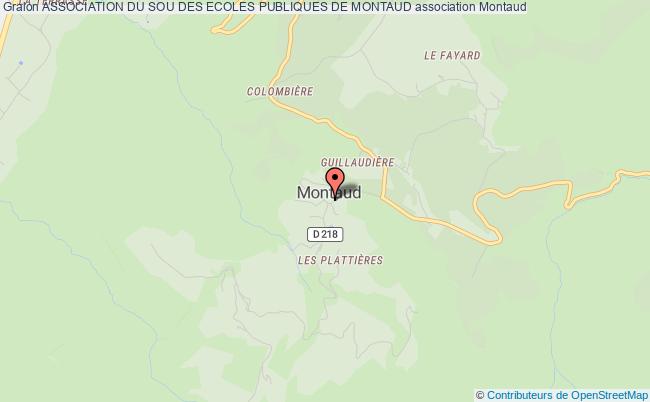 plan association Association Du Sou Des Ecoles Publiques De Montaud Montaud