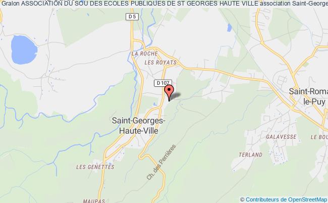 plan association Association Du Sou Des Ecoles Publiques De St Georges Haute Ville Saint-Georges-Haute-Ville