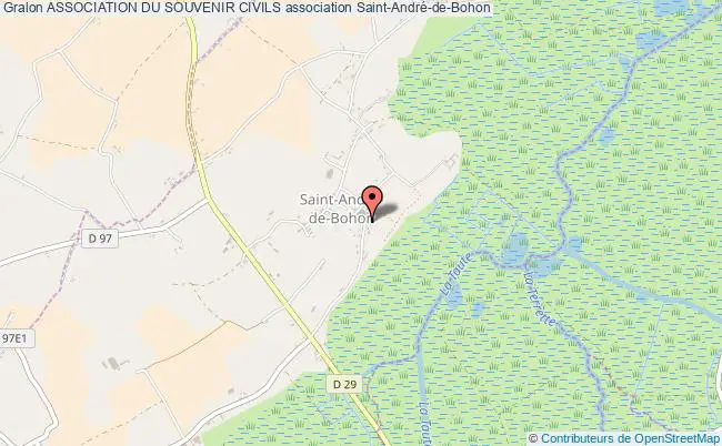 plan association Association Du Souvenir Civils Saint-André-de-Bohon