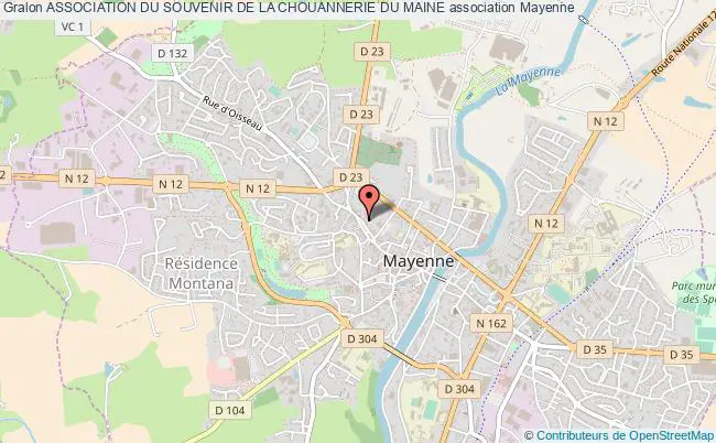 plan association Association Du Souvenir De La Chouannerie Du Maine Mayenne