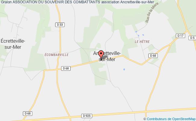 plan association Association Du Souvenir Des Combattants Ancretteville-sur-Mer
