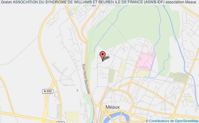 plan association Association Du Syndrome De Williams Et Beuren Ile De France (aswb-idf) Meaux
