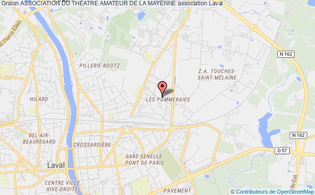 plan association Association Du Theatre Amateur De La Mayenne Laval
