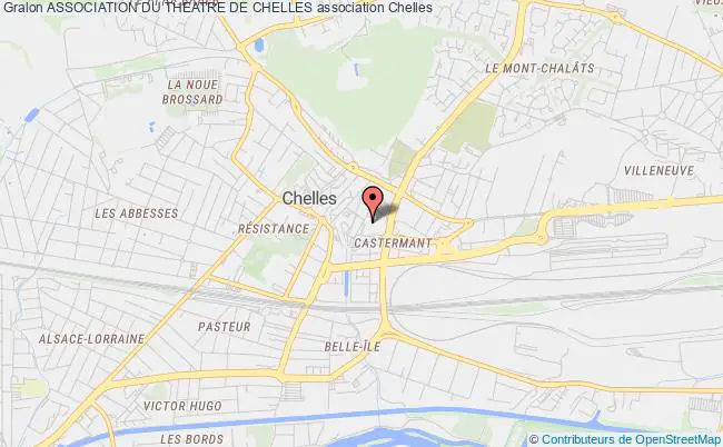 plan association Association Du Theatre De Chelles Chelles