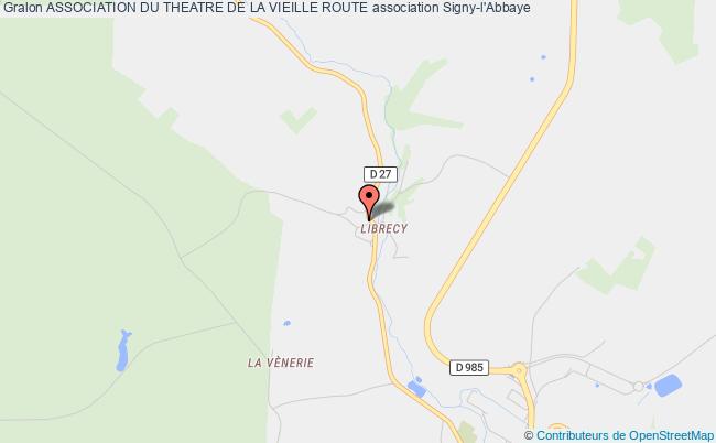 plan association Association Du Theatre De La Vieille Route Signy-l'Abbaye