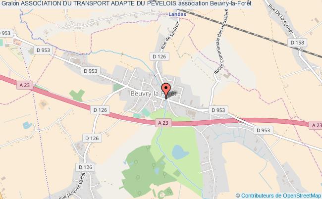 plan association Association Du Transport Adapte Du Pevelois Beuvry-la-Forêt