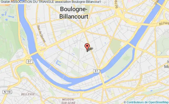 plan association Association Du Triangle Boulogne-Billancourt