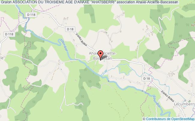 ASSOCIATION DU TROISIEME AGE D'AHAXE "AHATSBERRI"