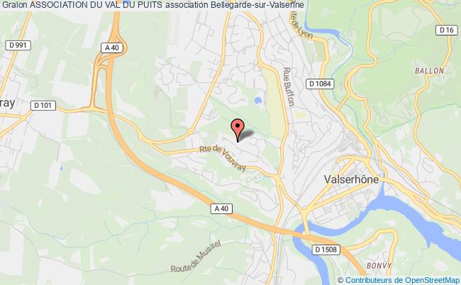 plan association Association Du Val Du Puits Bellegarde-sur-Valserine