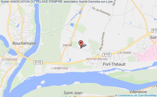 plan association Association Du Village D'empire Sainte-Gemmes-sur-Loire
