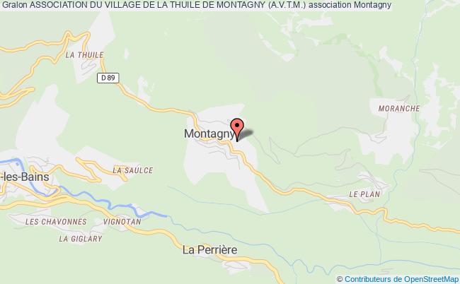 plan association Association Du Village De La Thuile De Montagny (a.v.t.m.) Montagny