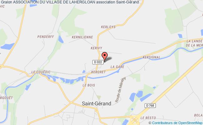 plan association Association Du Village De Lahergloan Saint-Gérand