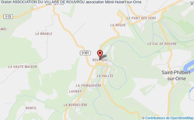 plan association Association Du Village De Rouvrou Ménil-Hubert-sur-Orne