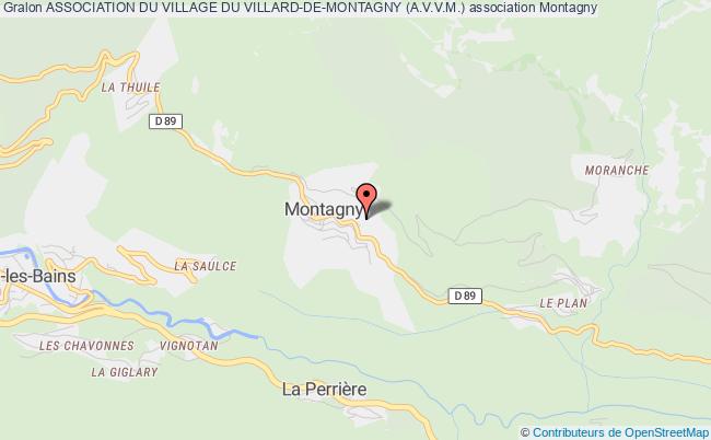 plan association Association Du Village Du Villard-de-montagny (a.v.v.m.) Montagny