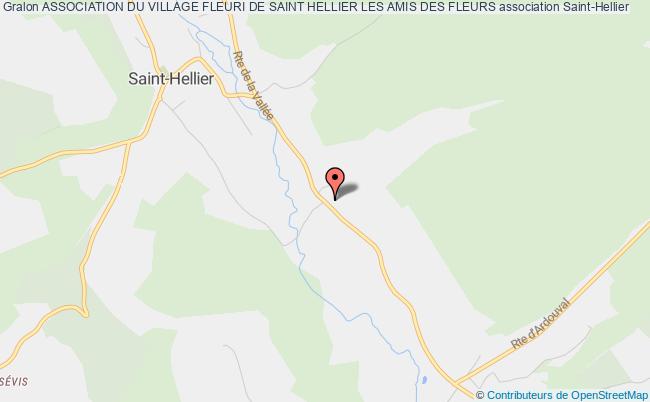 plan association Association Du Village Fleuri De Saint Hellier Les Amis Des Fleurs Saint-Hellier