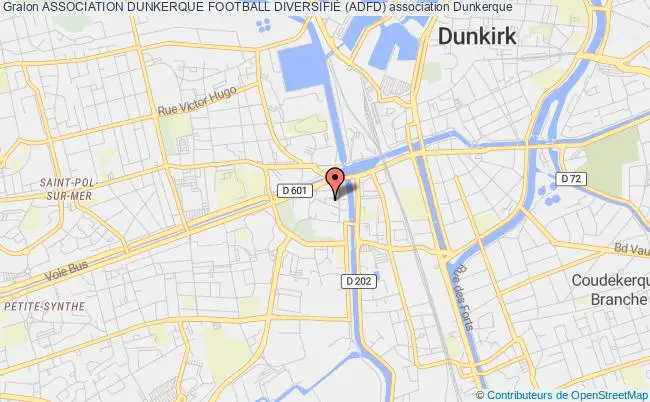 plan association Association Dunkerque Football DiversifiÉ (adfd) Dunkerque