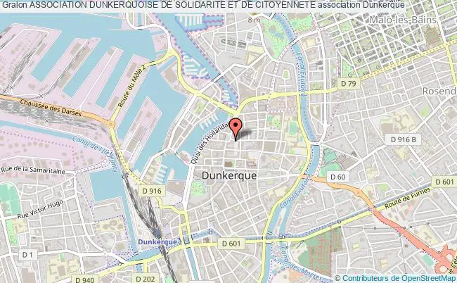 plan association Association Dunkerquoise De Solidarite Et De Citoyennete Dunkerque