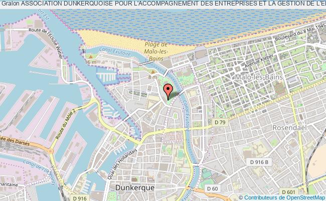 plan association Association Dunkerquoise Pour L'accompagnement Des Entreprises Et La Gestion De L'emploi Dunkerque