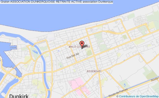 plan association Association Dunkerquoise Retraite Active Dunkerque