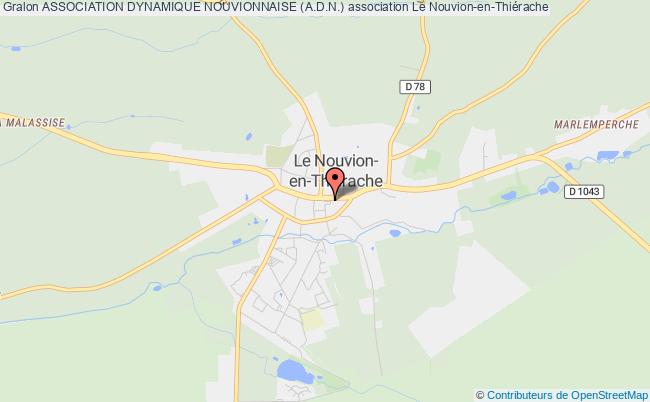 plan association Association Dynamique Nouvionnaise (a.d.n.) Le    Nouvion-en-Thiérache