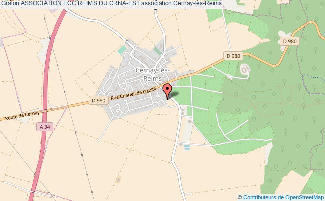 plan association Association Ecc Reims Du Crna-est Cernay-lès-Reims