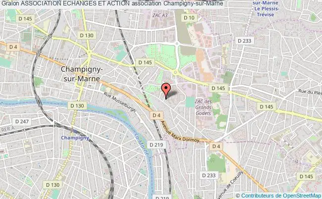 plan association Association Echanges Et Action Champigny-sur-Marne