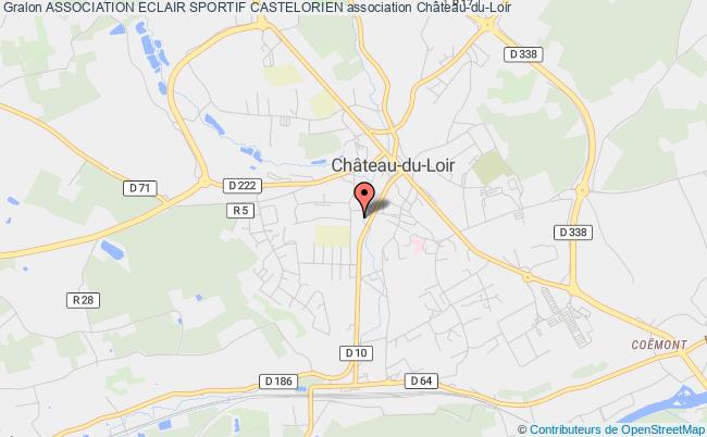 plan association Association Eclair Sportif Castelorien Château-du-Loir