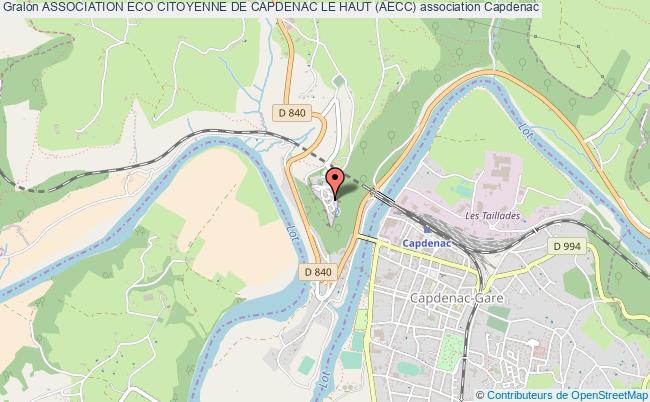 ASSOCIATION ECO CITOYENNE DE CAPDENAC LE HAUT (AECC)