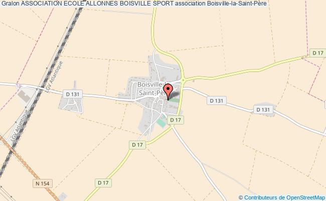 plan association Association Ecole Allonnes Boisville Sport Boisville-la-Saint-Père