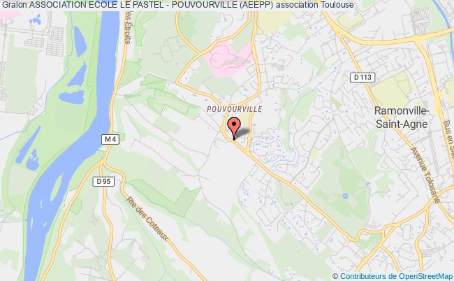 plan association Association Ecole Le Pastel - Pouvourville (aeepp) Toulouse