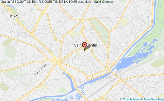 plan association Association Ecurie Quentin De La Tour Saint-Quentin